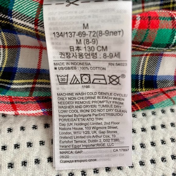 NWT Gap Family Matching Tartan Dress | M - Picture 7 of 7